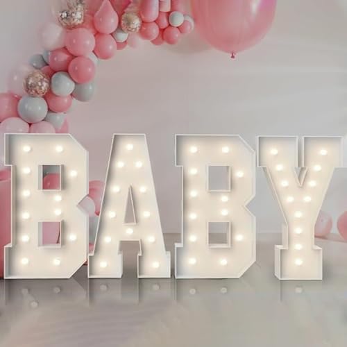 Marquee Baby Light Up Sign Rental (3ft)